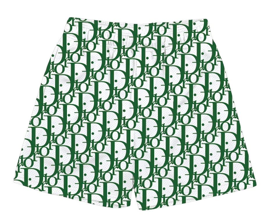 WHITE GREEN CD SHORTS